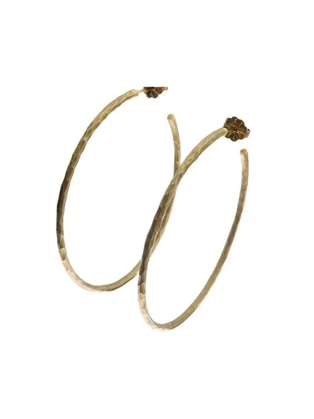 Tiffany & Co Hamard Hoop Earrings Yellow Gold 18K Paloma Picasso